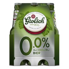 Grolsch 0.0% 0.0 Alcoholvrij Bier Krat 24 Flesjes 30cl